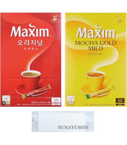 Amazon.co.jp: Maxim モカゴールドコーヒー100本 お得2個セット（計200